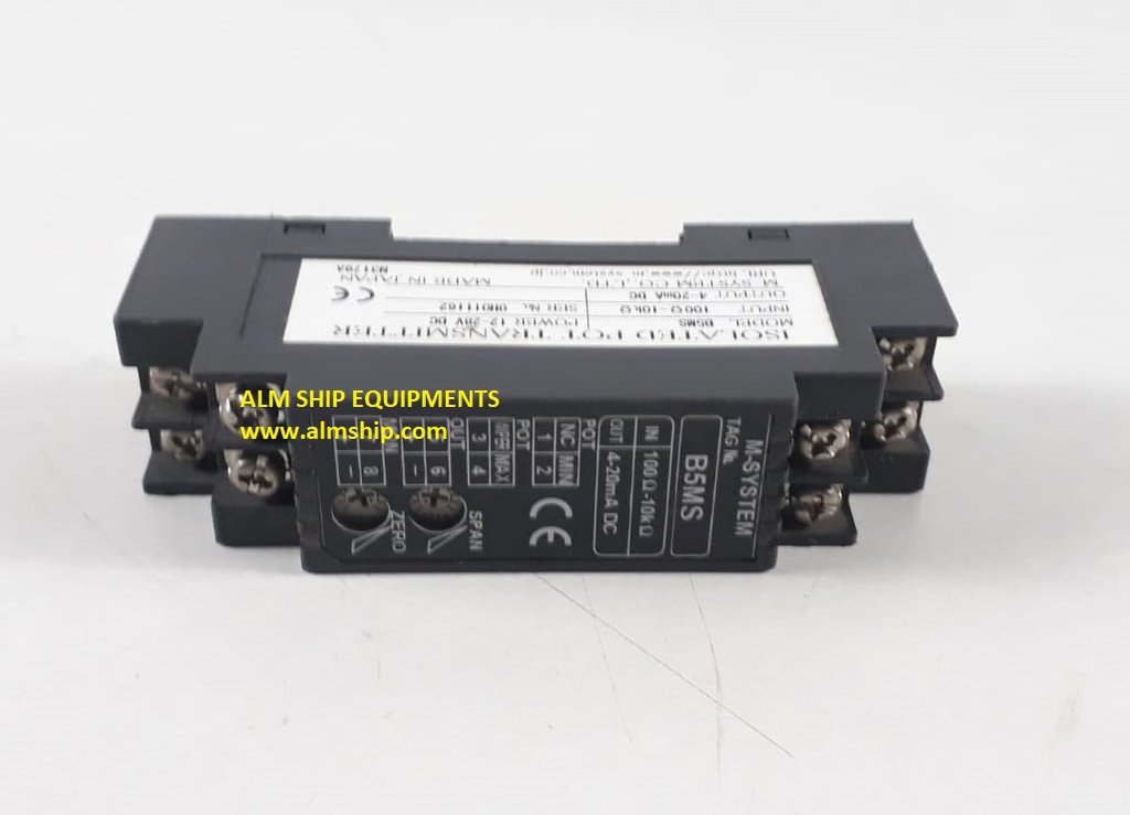 B5MS Isolated Pot Transmitter For M-System