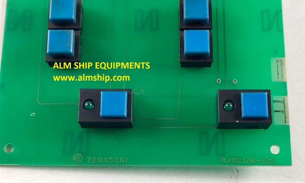 Terasaki EMW-1811 K/821/6-001 Pcb Card