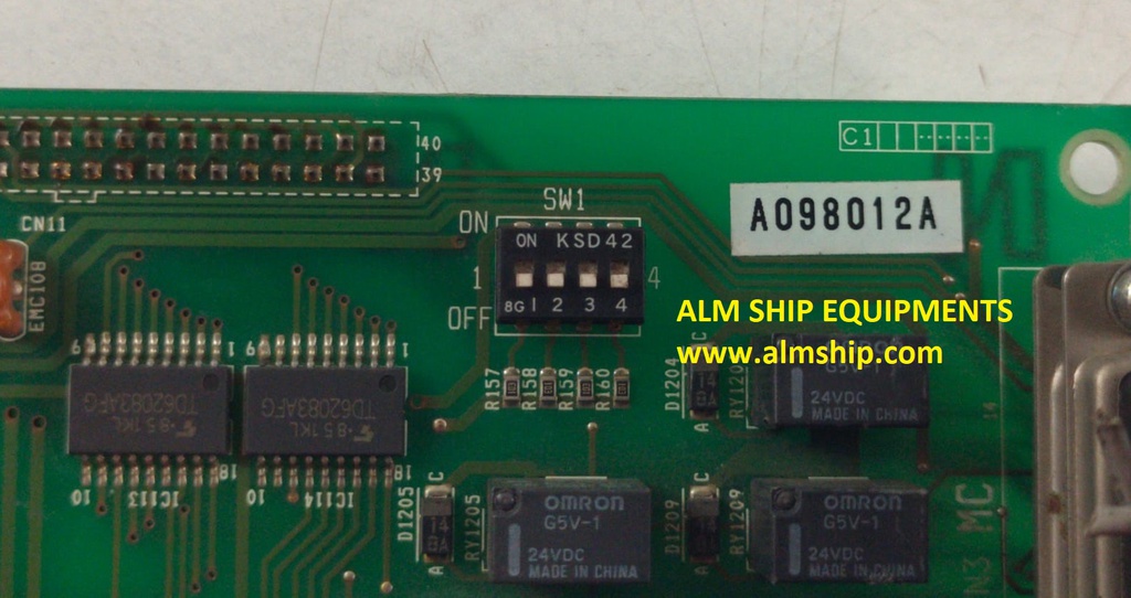 Hanshin Electric ECSU-B3 49N 1N252 Pcb Card