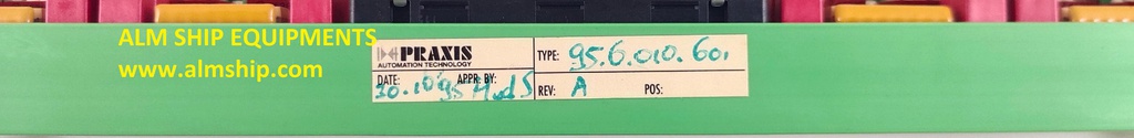 Praxis 95.6.010.601 Processor Board