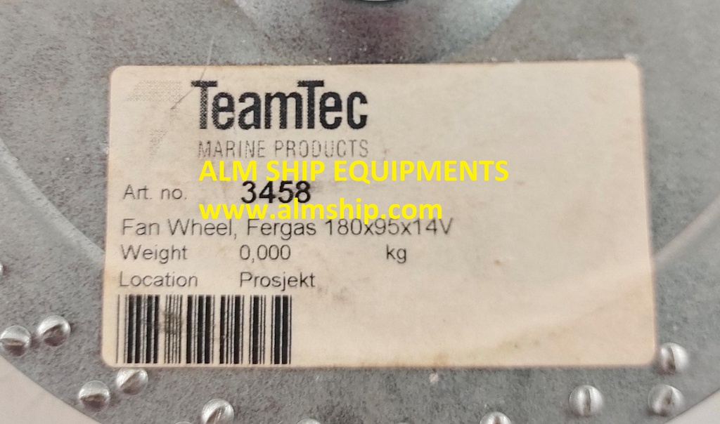 IMPELLER BLOWER (FANWHEEL FERGOS)