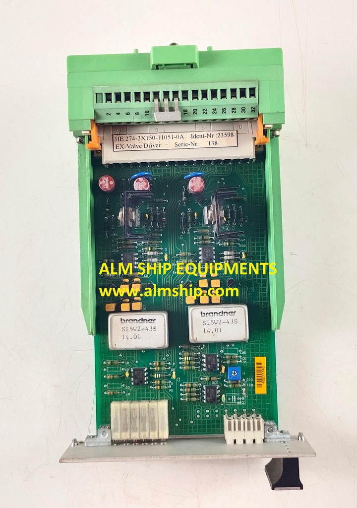 BALLUFF PCB EX.VALVE DRIVER HE 274-2X150-11051-0A