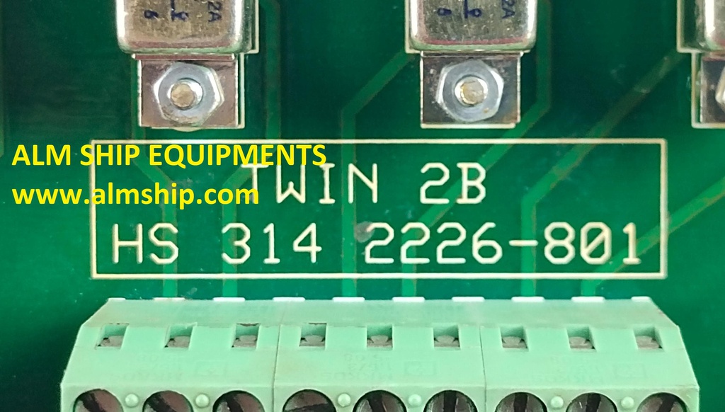 MACGREGOR HAGGLUNDS TWIN 2B CONTROL HS 314 2226-801 PCB CARD