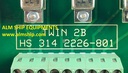 MACGREGOR HAGGLUNDS TWIN 2B CONTROL HS 314 2226-801 PCB CARD