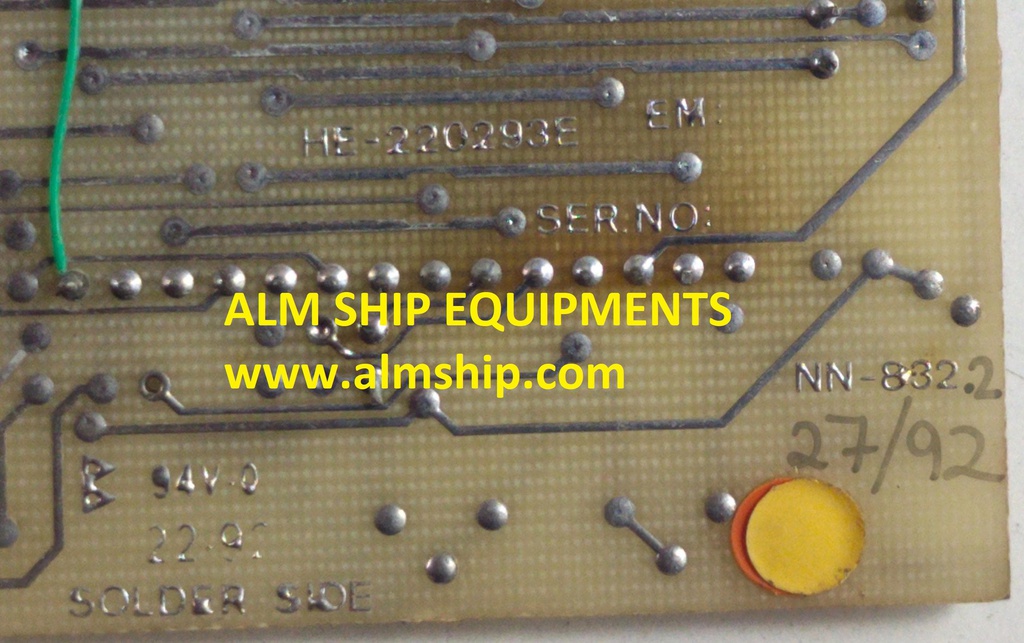 NOR CONTROL NN-832.2 PCB CARD