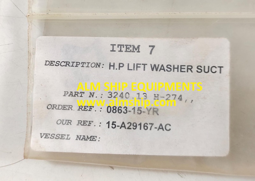 TANABE H-73/H-74 LIFT WASHER HP