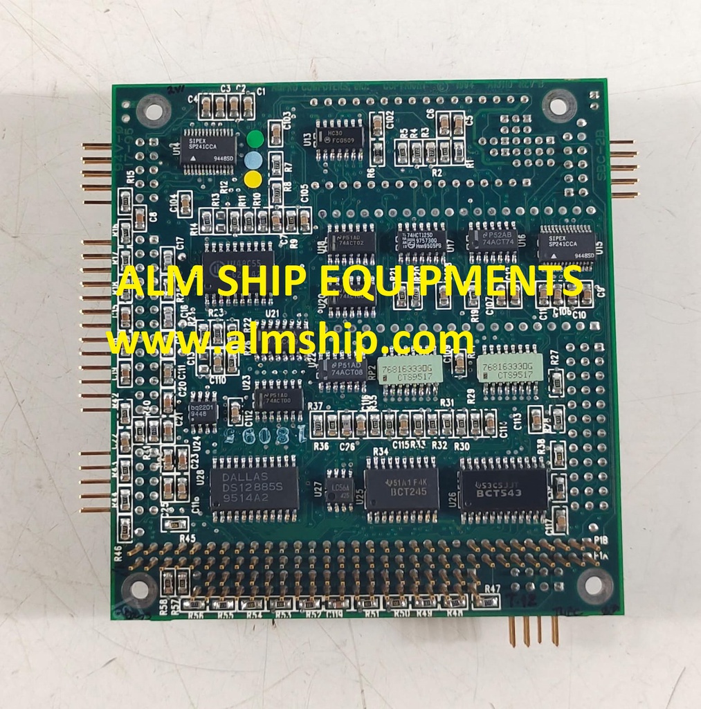 PRAXIS AUTOMATION 6001 SBC-2B PROCESSOR SMALL PCB