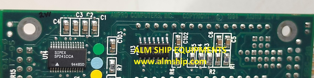 PRAXIS AUTOMATION 6001 SBC-2B PROCESSOR SMALL PCB