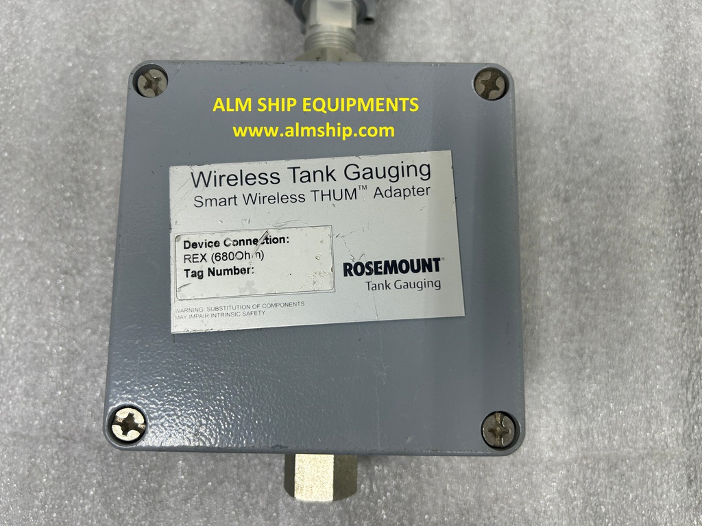 Wireless Tank Gauging Smart THUM Adapter ROSEMOUNT EMERSON