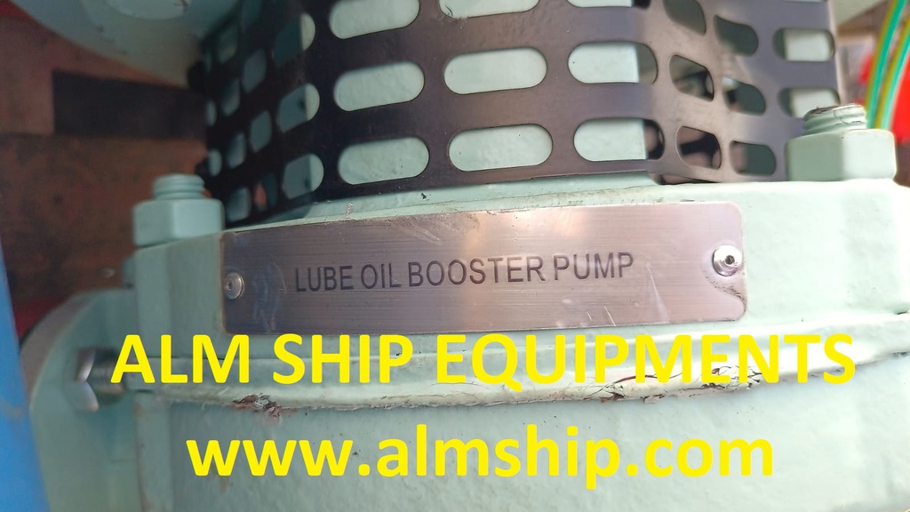 Lube Oil Booster Pump (With Motor) / DESMI