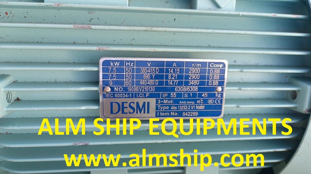 Lube Oil Booster Pump (With Motor) / DESMI