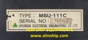 HYUNDAI MSU-111C HEEM-2 WS-001