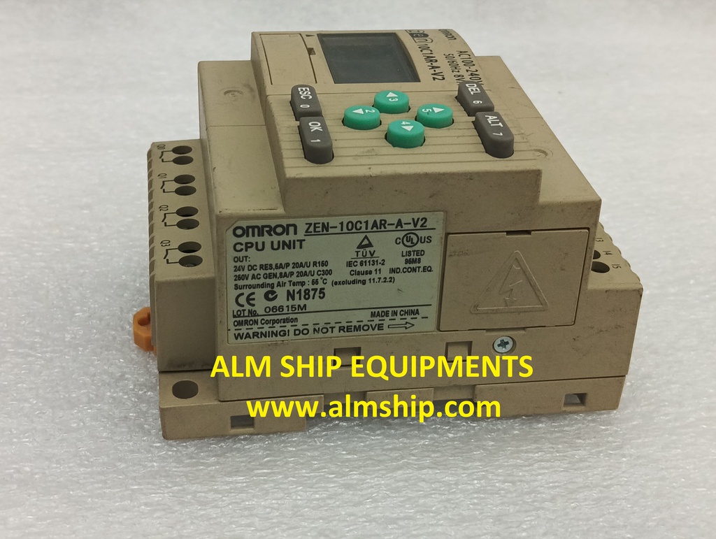 OMRON ZEN-10C1AR-A-V2 CPU UNIT