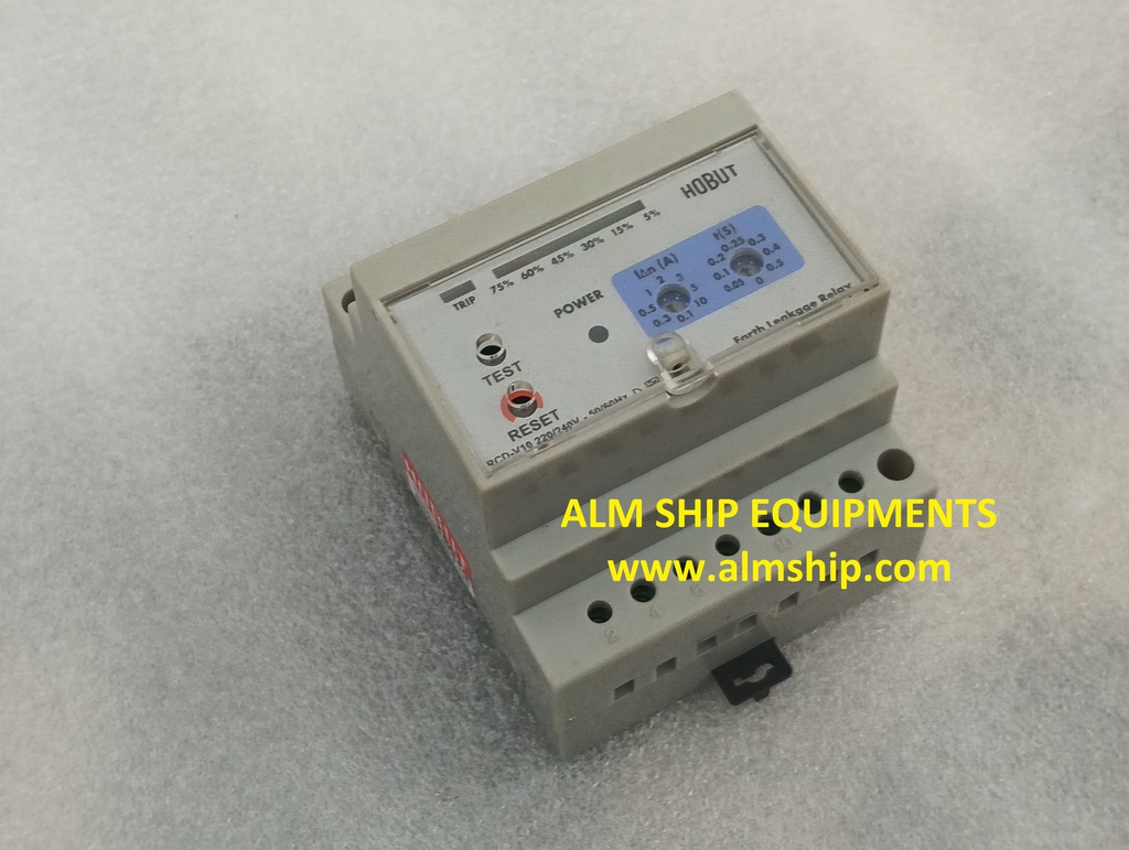 HOBUT RCD-V10 EARTH LEAKAGE RELAY