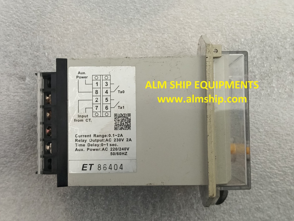 MH EF-18 EARTH FAULT RELAY