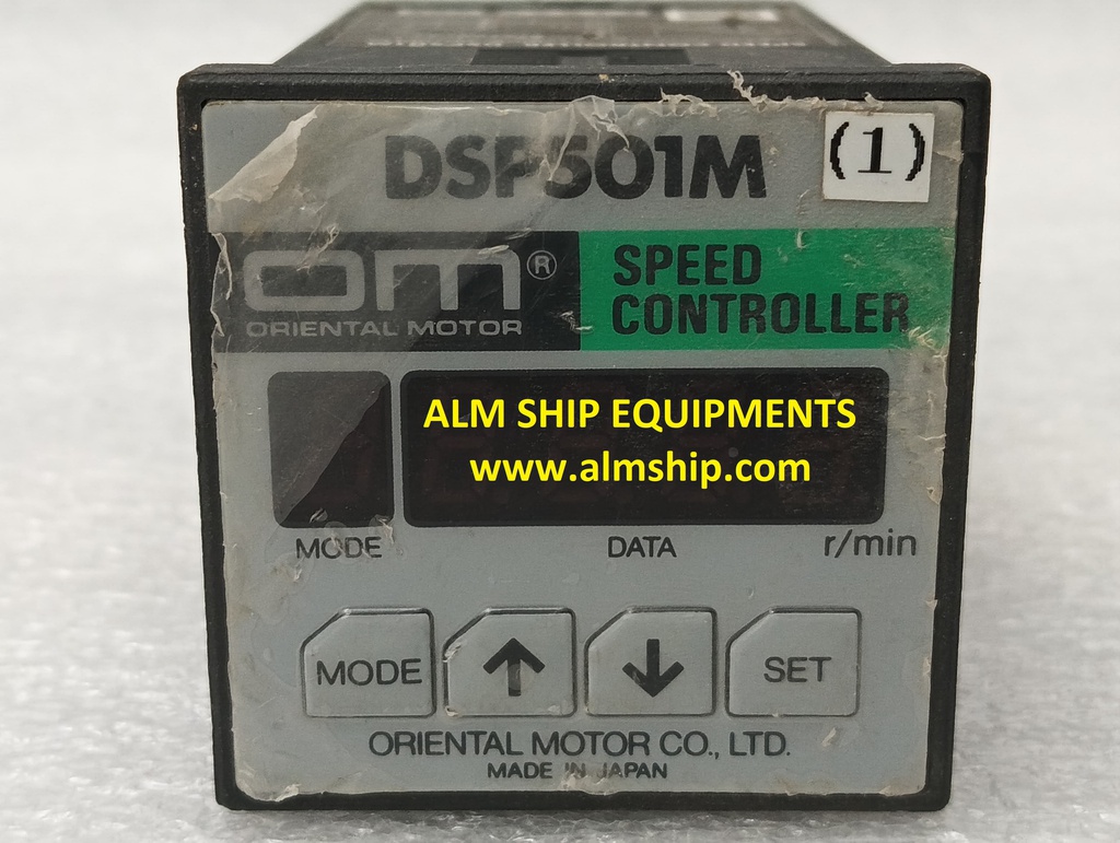 ORIENTAL MOTOR DSP501M SPEED CONTROLLER