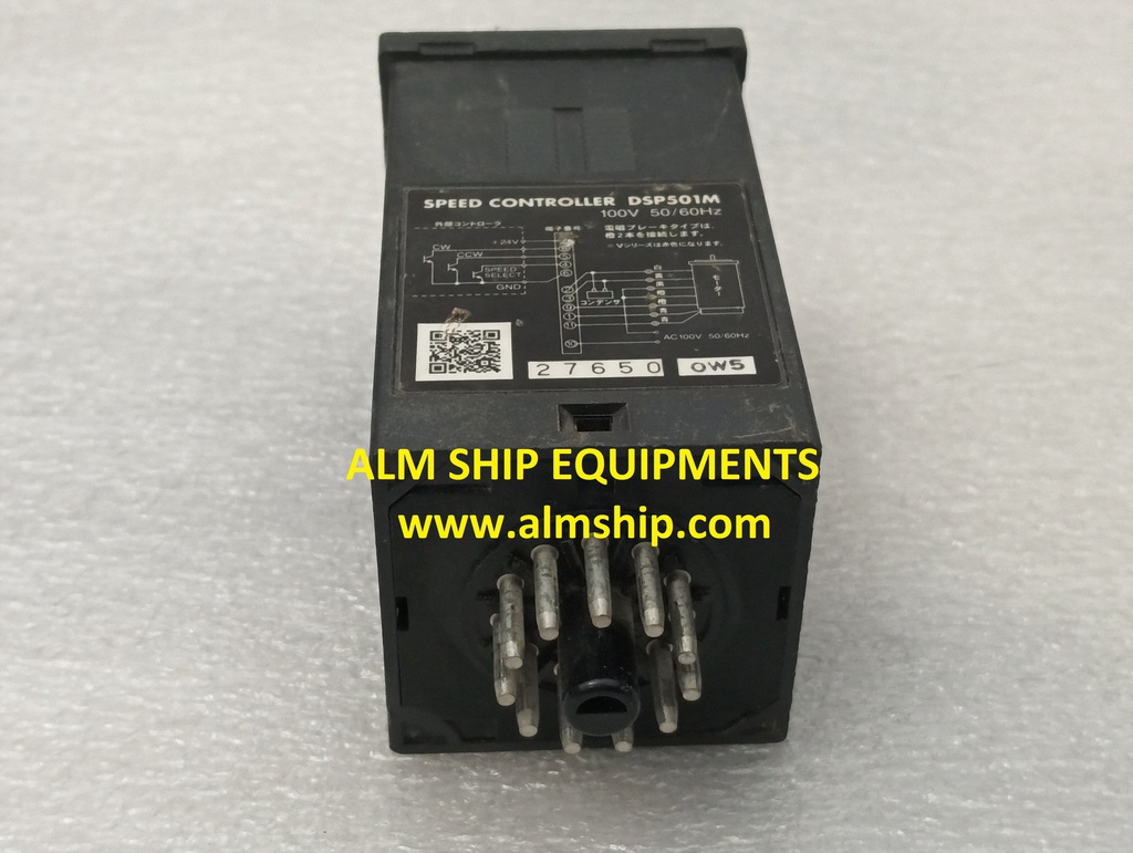 ORIENTAL MOTOR DSP501M SPEED CONTROLLER