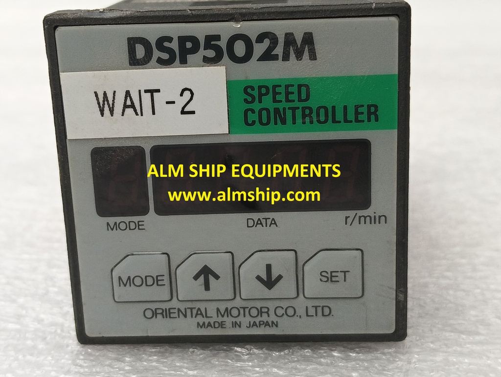 ORIENTAL MOTOR DSP502M SPEED CONTROLLER