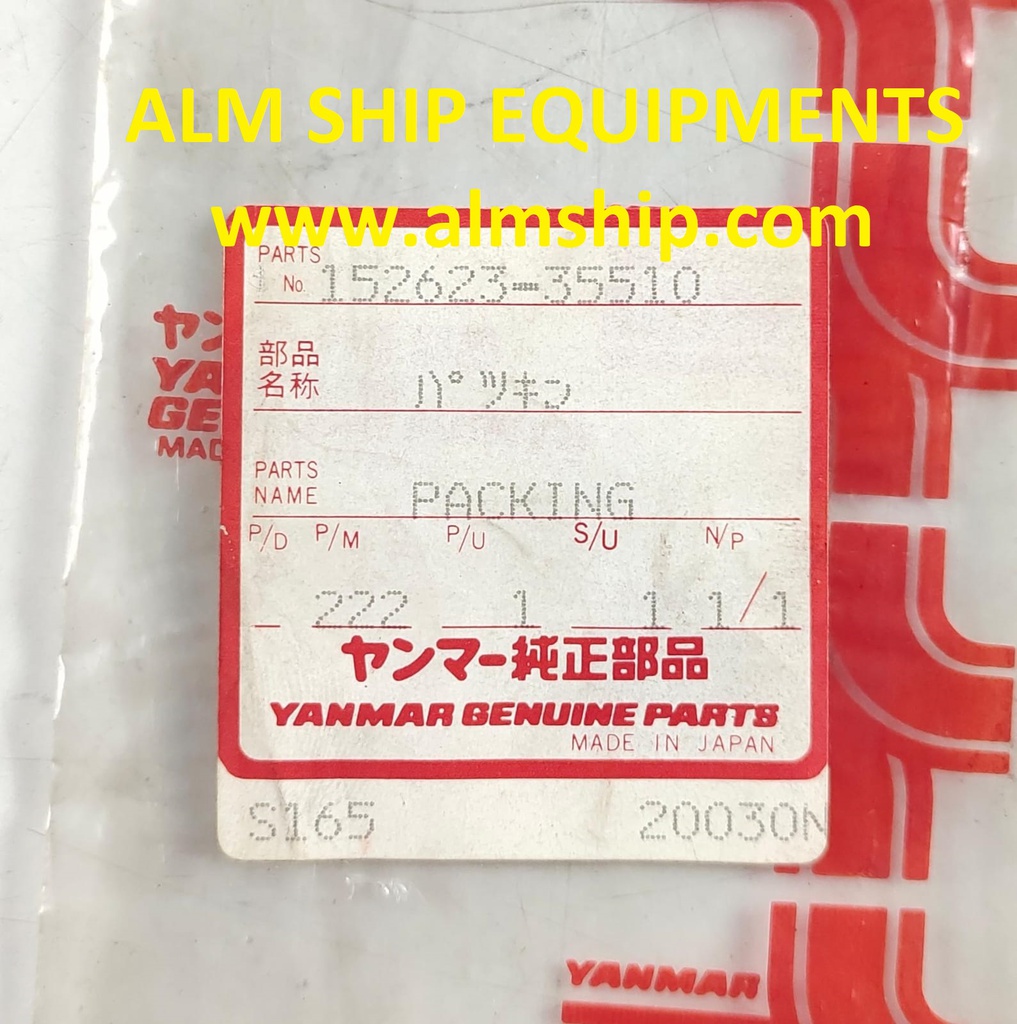 YANMAR PACKING S165