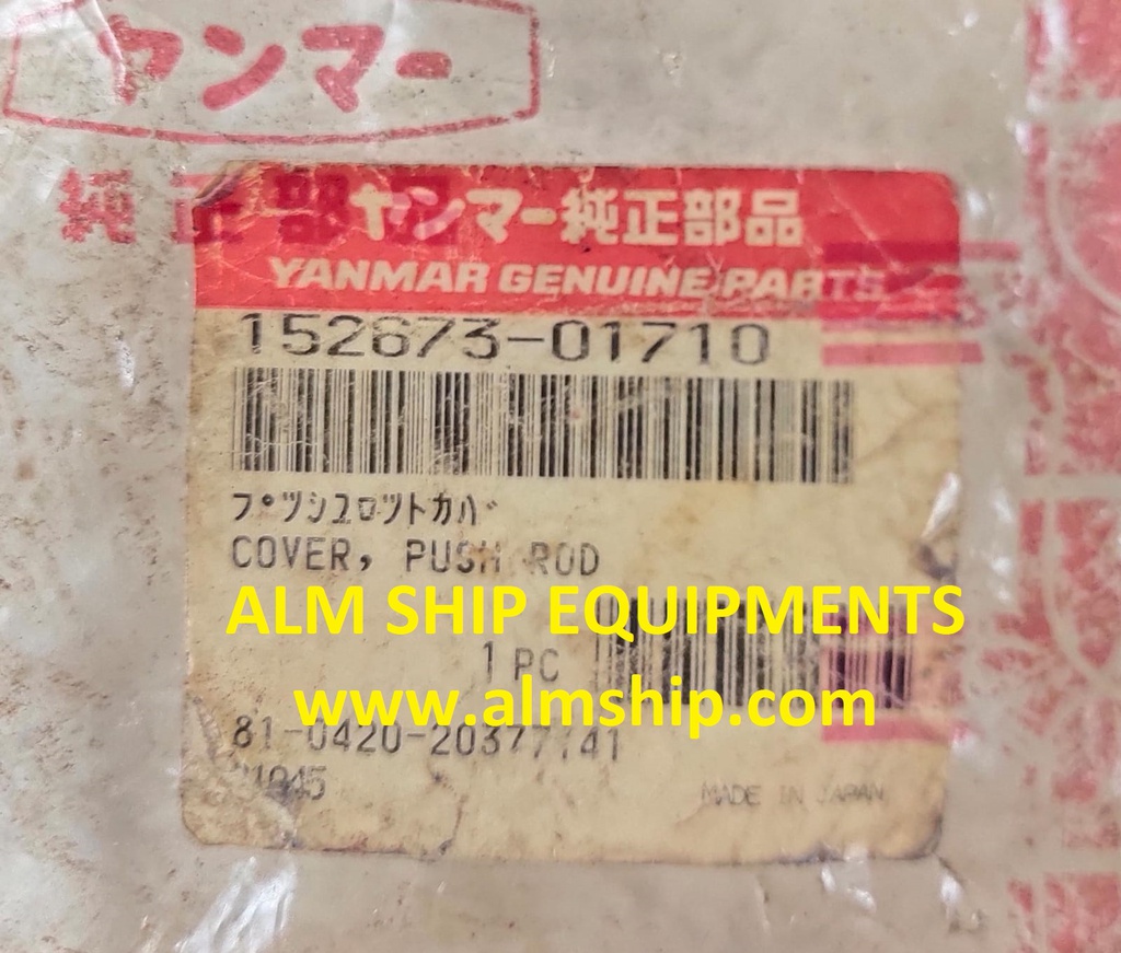 YANMAR COVE PUSH ROD WITH O-RING