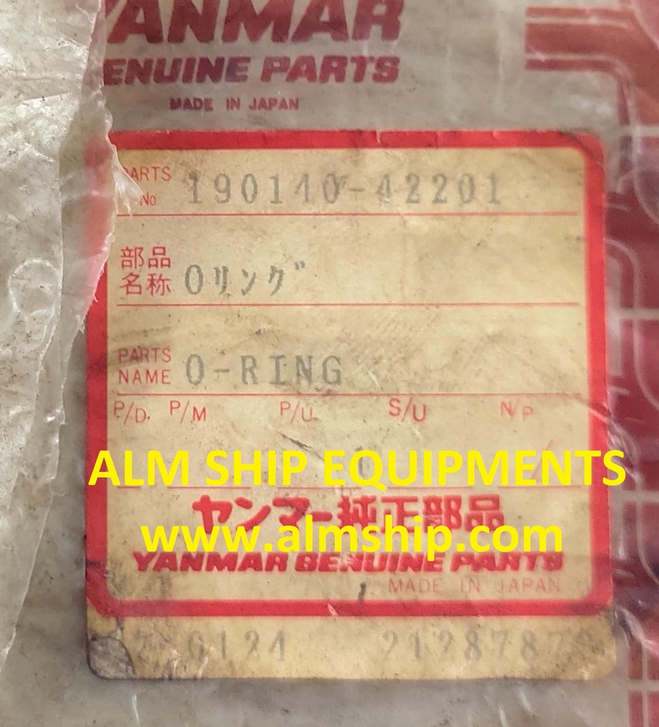 YANMAR O-RING S165