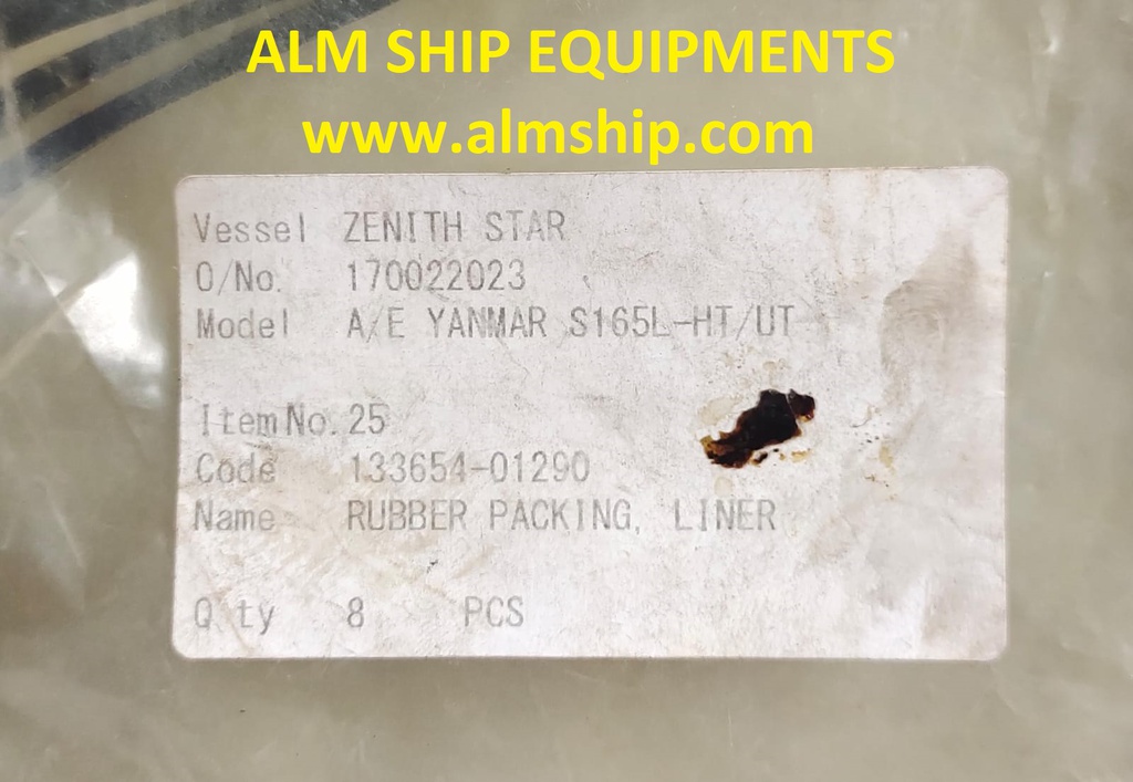 YANMAR RUBBER PACKING LINER S165