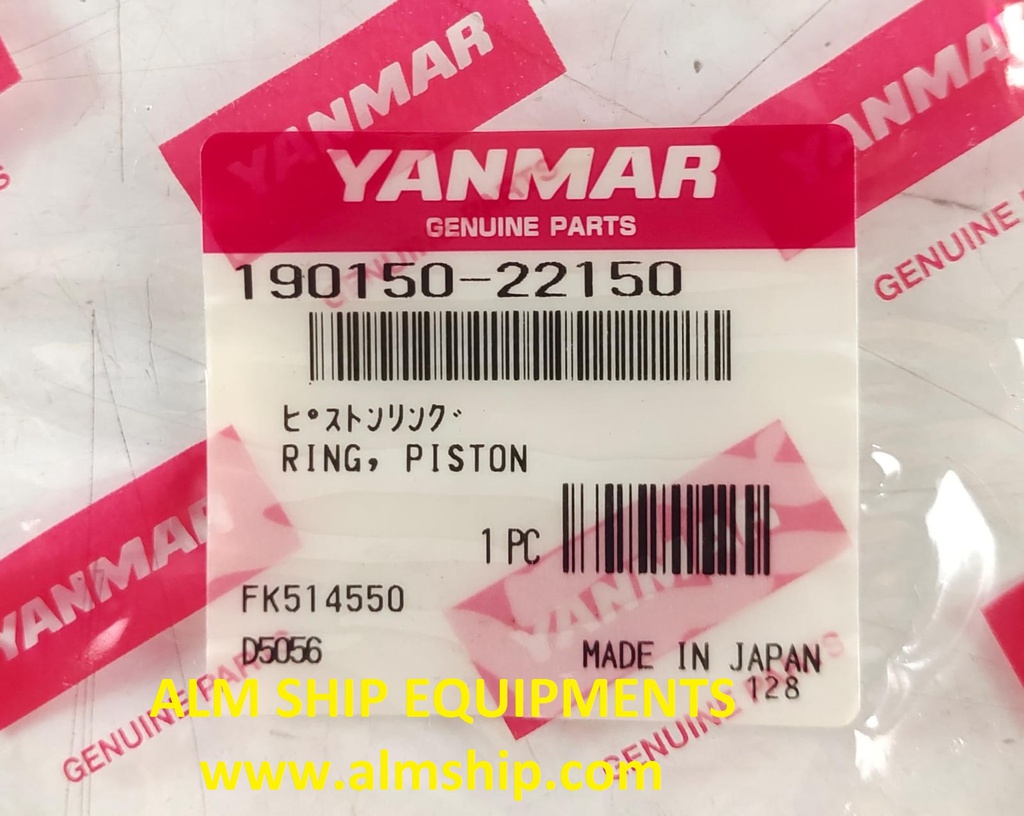 YANMAR PISTON RING LP SC-30N/SC-40N
