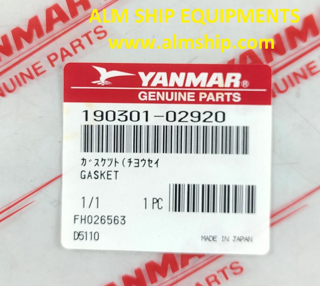 YANMAR GASKET HOUSING SC-30N/SC-40N