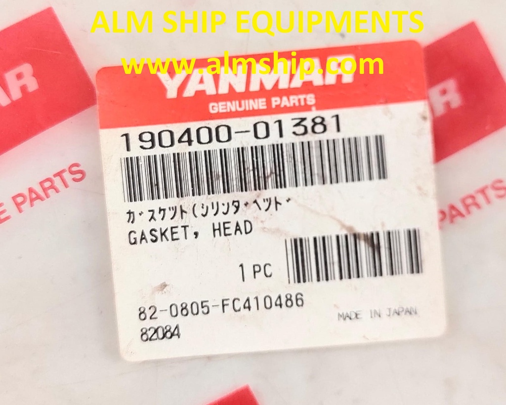YANMAR GASKET HEAD SC-30N/SC-40N