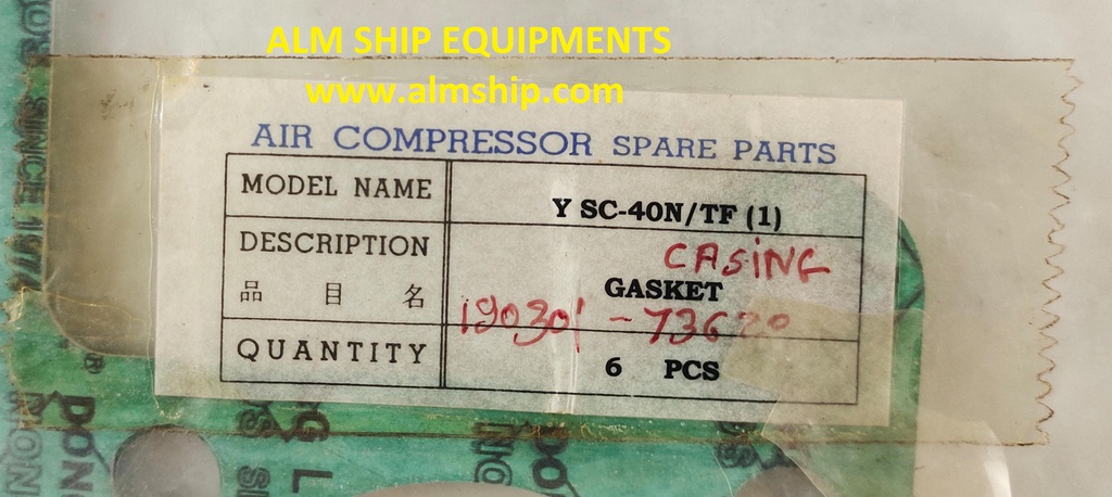 YANMAR GASKET CASING SC-30N/SC-40N