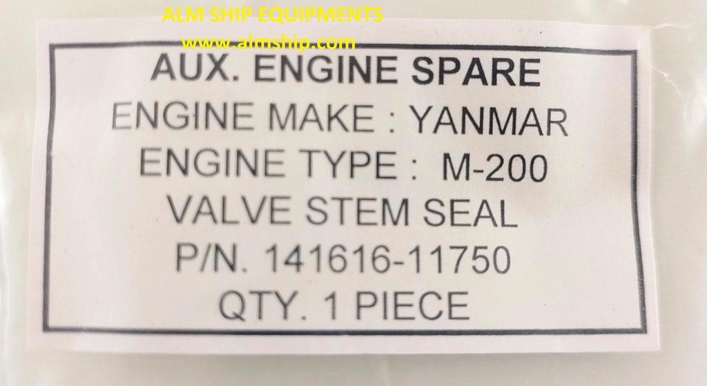 YANMAR VALVE STEM SEAL M200