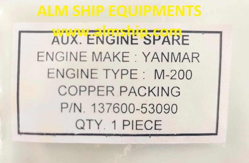 YANMAR COPPER PACKING M200