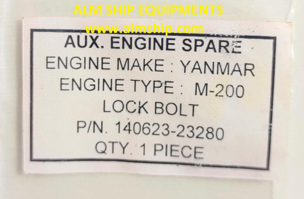 YANMAR LOCK BOLT M200