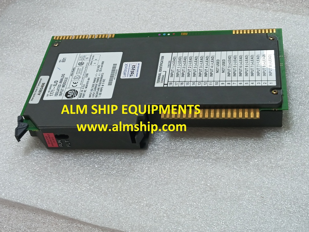 ISOLATED ANALOG INPUT MODULE/  Allen Bradley