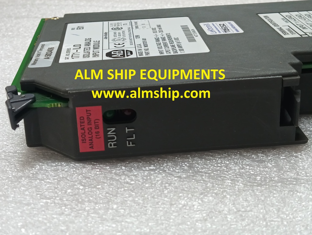 ISOLATED ANALOG INPUT MODULE/  Allen Bradley