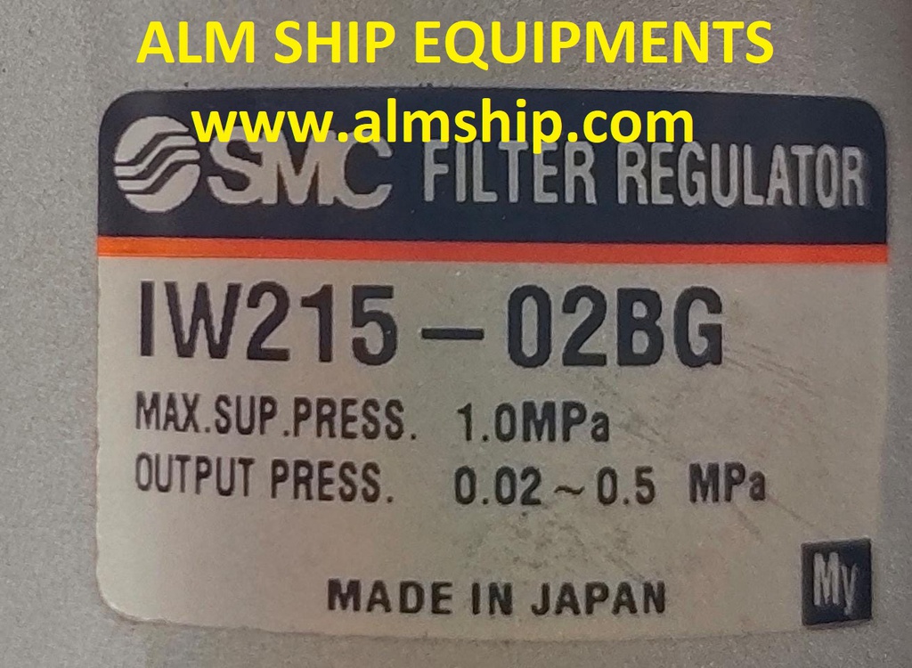 SMC FILTER REGULATOR IW-215-02BG
