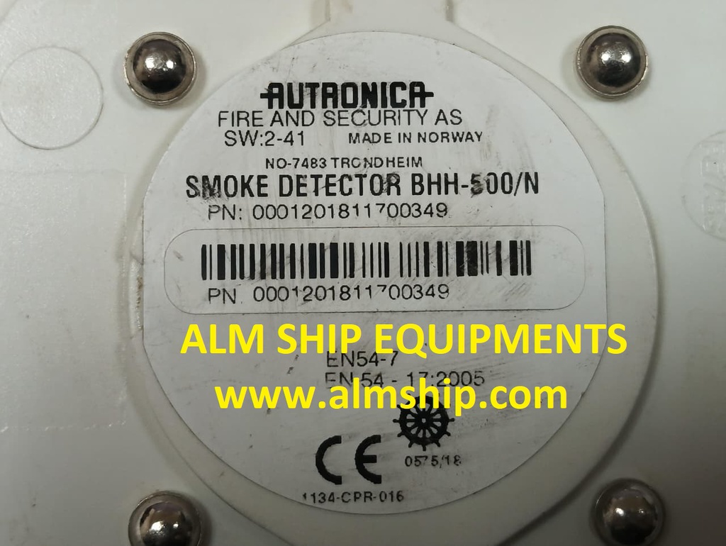 SMOKE DETECTOR / AUTRONICA/ BHH-500/N