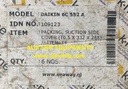 DAIKIN PACKING 109123 6C 552 A