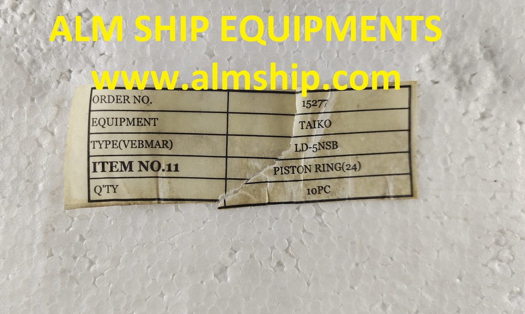 TAIKO 11 PISTON RING LD-5NSB