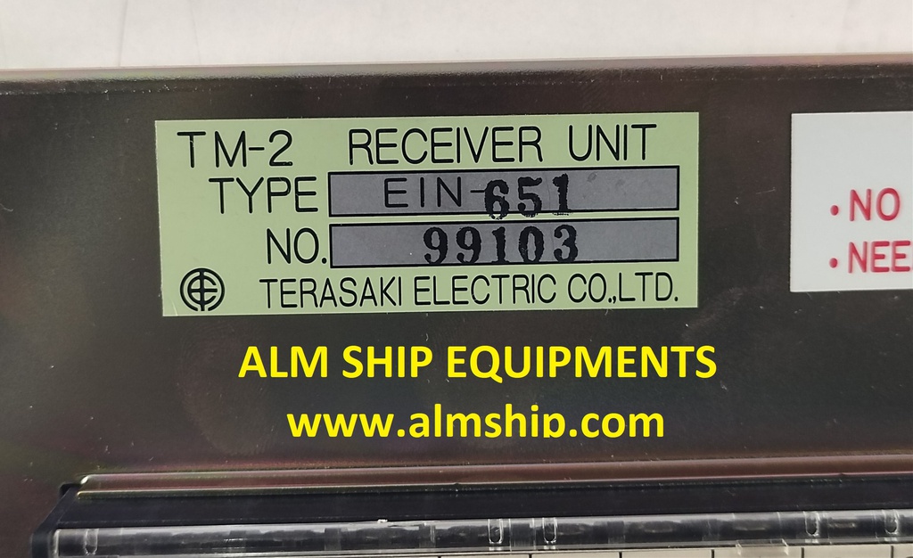 TERASAKI EIN-651 RECEIVER UNIT TM-2
