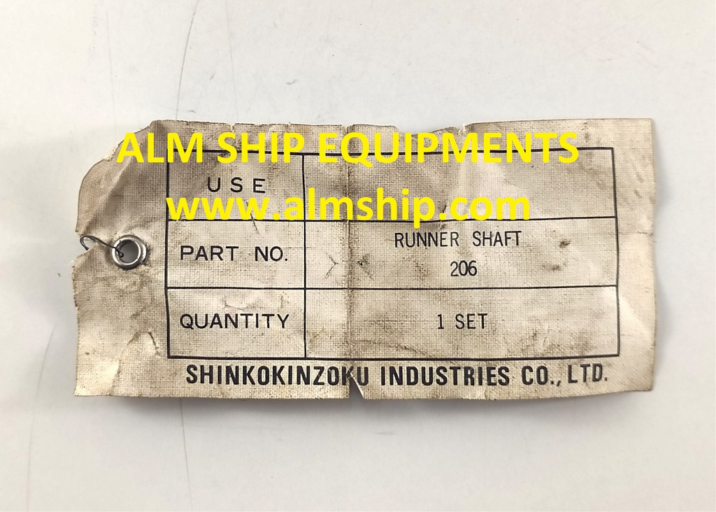 SHINKOKINZOKU 206 RUNNER SHAFT AN07