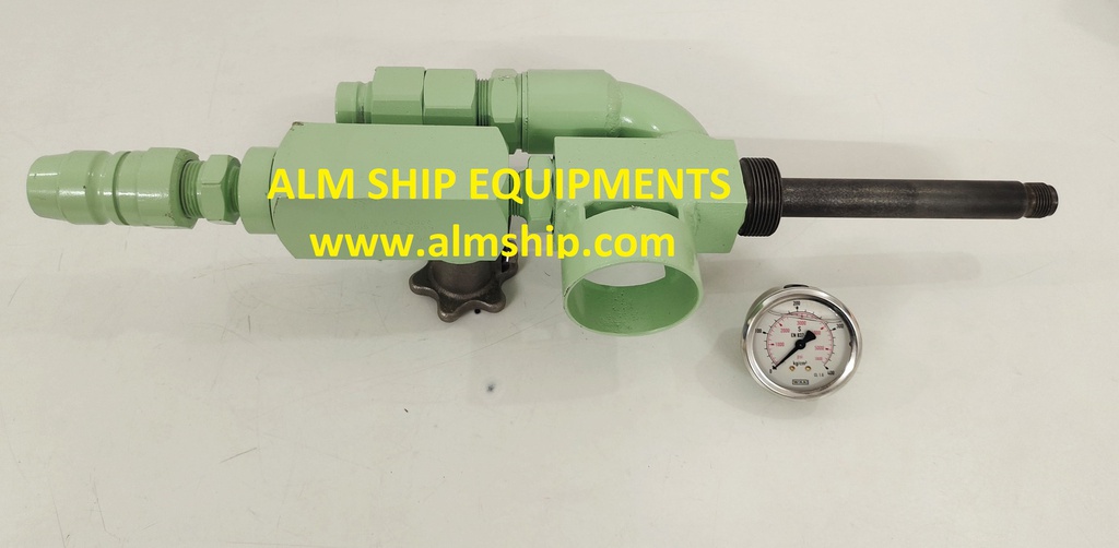 PARKER FLOW CONTROL VALVE TK-80 WITH METER