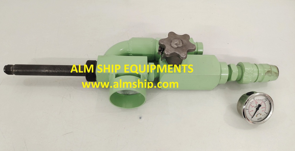 PARKER FLOW CONTROL VALVE TK-80 WITH METER