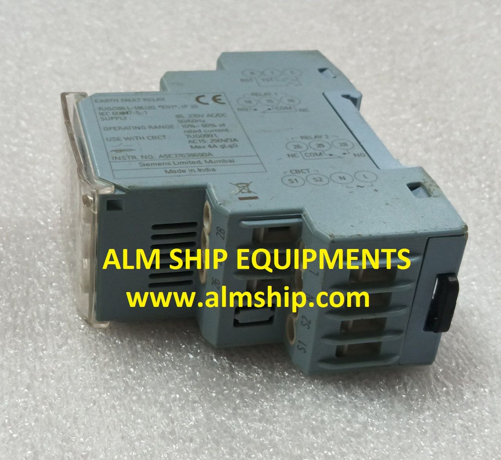 EARTH FAULT RELAY / SIEMENS