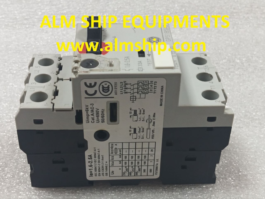 MOTOR BREAKER/ GE/ GPS1BSAG