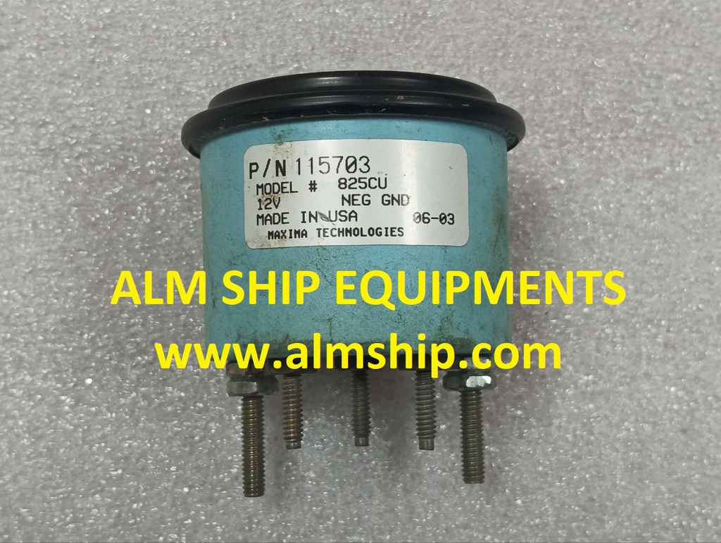 WATER TEMPERATURE/ 825CU/MAXIMA