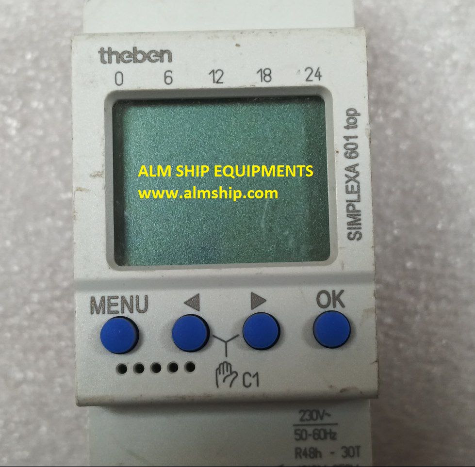 DIGITAL TIME SWITCH/ THEBEN/ SIMPLEXA 601 TOP