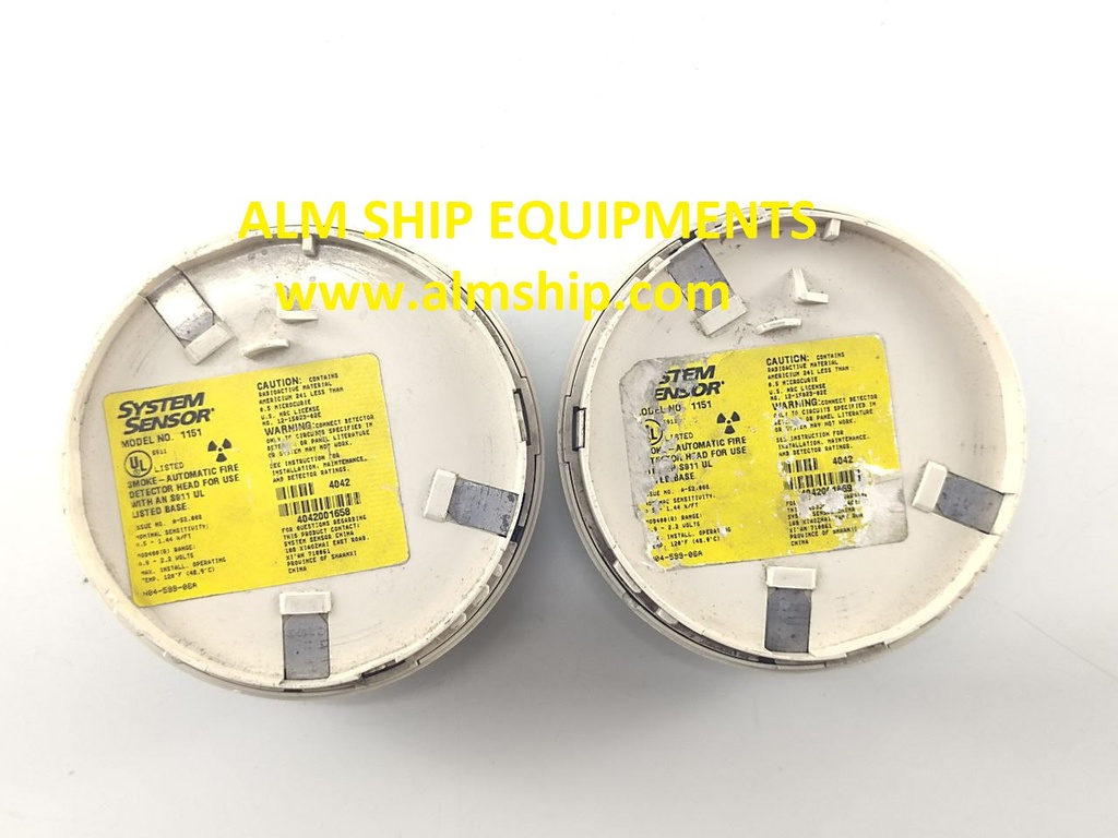 SMOKE DETECTOR SYSTEM SENSOR-1151