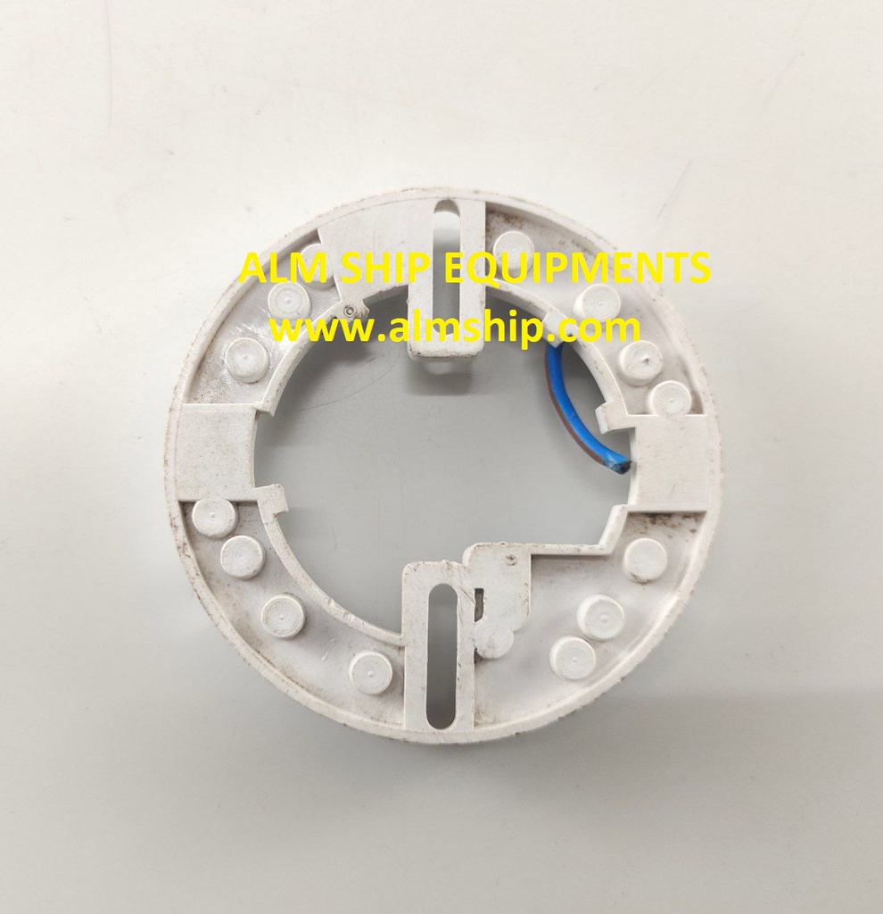 SMOKE DETECTOR HEAD-PHOTOELECTRIC WITH-BASE RAVEL RE-326-2SL
