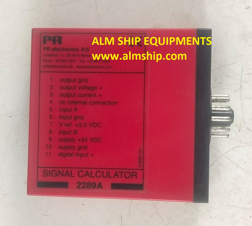 PR ELECTRONICS SIGNAL CALCULATOR  2289A